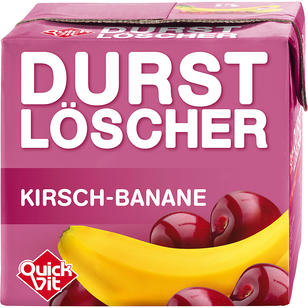 quickvit durstlöscher eistee kirsch banane