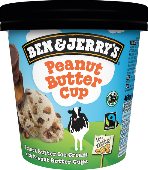 ben & jerry's peanut butter cup 485ml